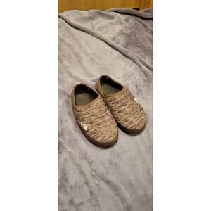 The North Face ThermoBall Traction Slip On Camp Shoes Women's 7 Brown Pattern